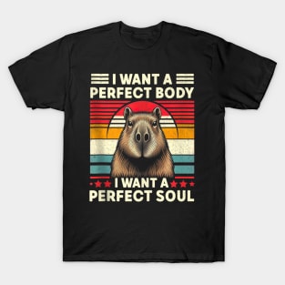 i want a perfect body i want a perfect T-Shirt